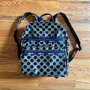 LeSportsac Polka Dot Backpack